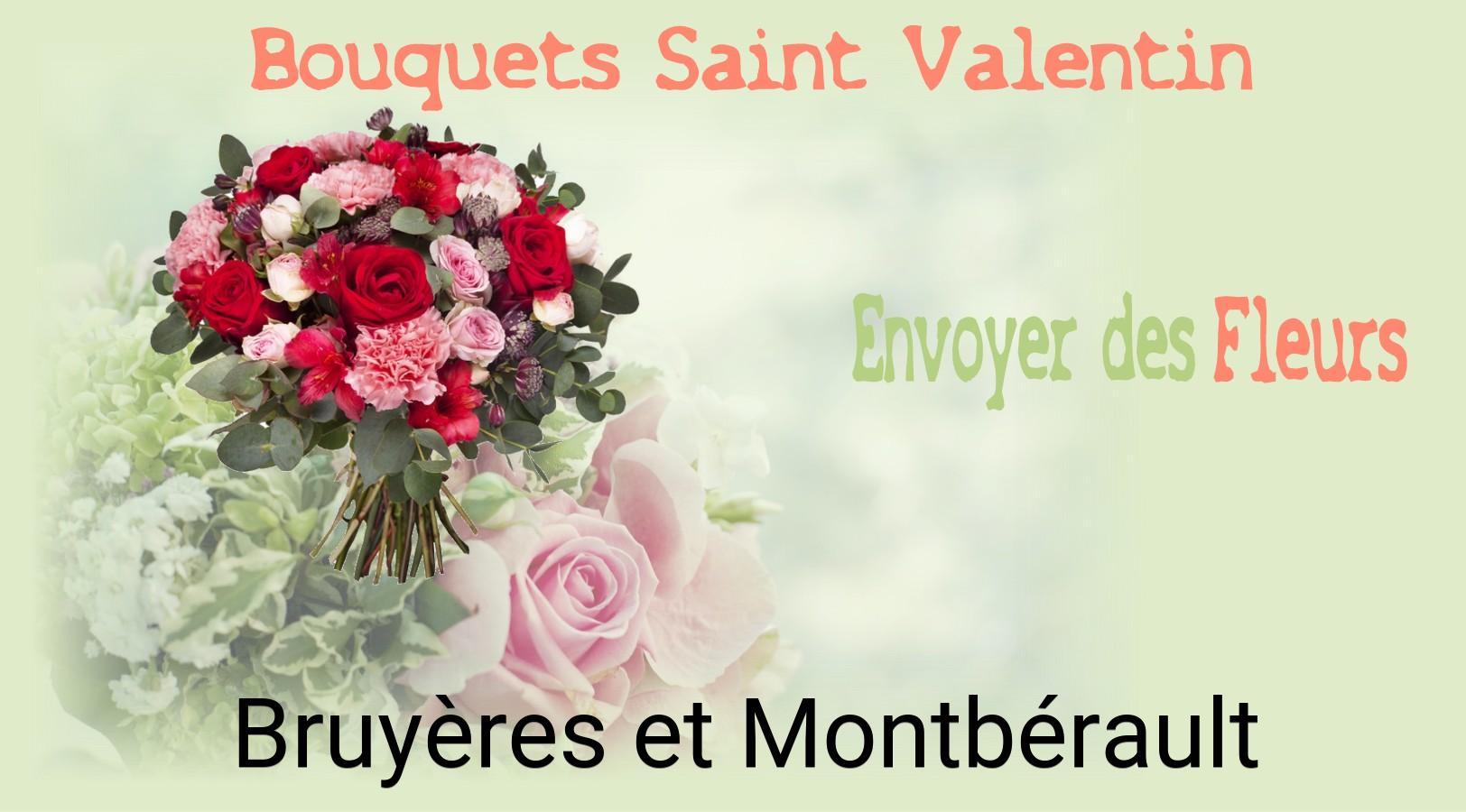 Roses de Saint-Valentin livrées à Bruyères-et-Montbérault